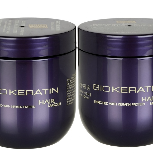Bio Keratin Luxury Collection Color Enhancing Purple Hair Masque 16.9 fl oz Set - Picture 1 of 3